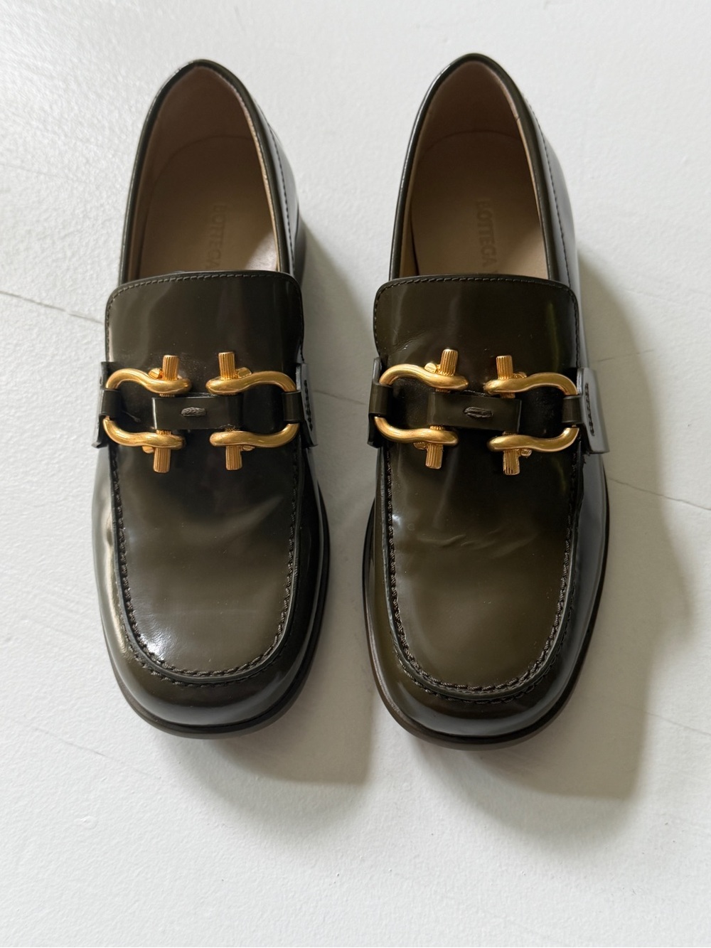 Bottega Veneta Monsieur Loafers - Size 37